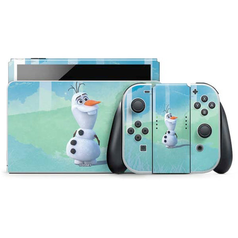 Disney Frozen II Olaf Nintendo Switch OLED (2021) Skin